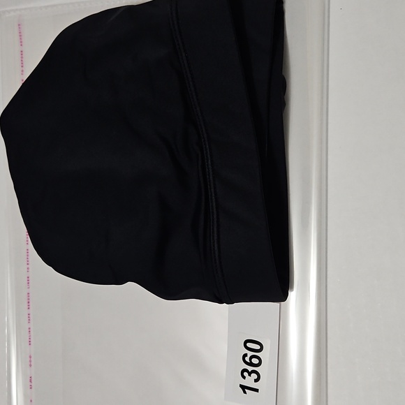 Black Strappy Women's Bralette Sports Bra Size L - Picture 10 of 10